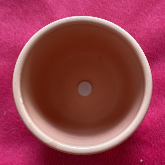 Mini Ceramic Planter with drainage hole - Picture 3 of 5